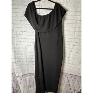Shein Curve Elegant Black Maxi Dress Evening Gown Plus Size‎ 4XL  NEVER WORN